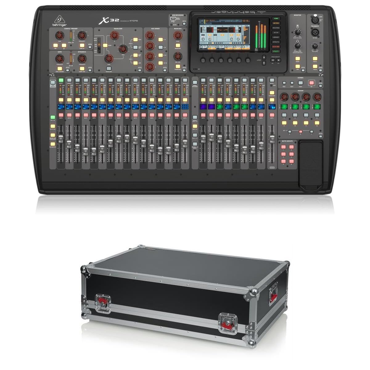 Amazon.com: Behringer X32 Consola de mezcla digital de 32 canales